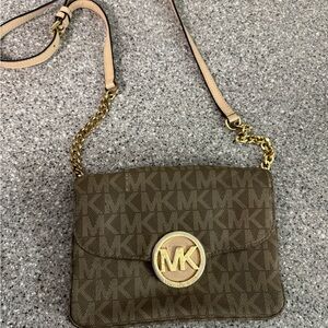 Michael Kors Brown Crossbody Bag